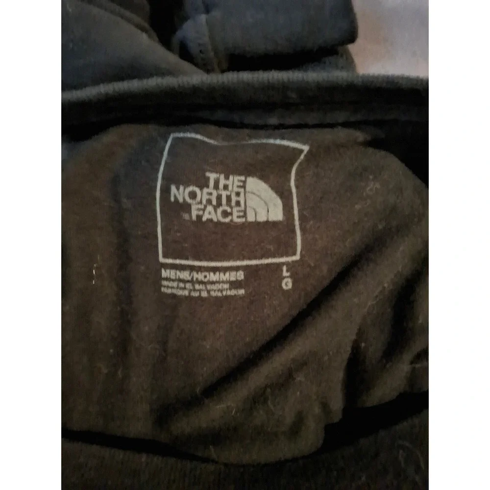 The North Face Mens Black Half Dome Blueprint Graphic Long Sleeve T-Shirt Large